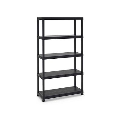 PAPERFLOW Lagerregal UNIVERSAL 104 U104-5S.01 schwarz 100,0 x 40,0 x 180,0 cm PAPERFLOW Lagerregal UNIVERSAL 104 U104-5S.01 schwarz 100,0 x 40,0 x 180,0 cm