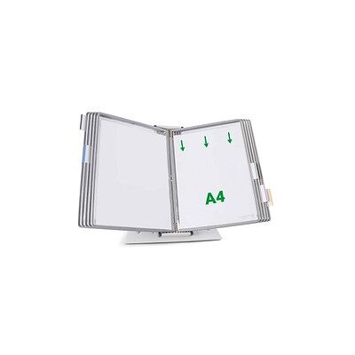 tarifold Sichttafelsystem 434100 DIN A4 grau mit 10 St. Sichttafeln, 1 St. tarifold Sichttafelsystem 434100 DIN A4 grau mit 10 St. Sichttafeln, 1 St.
