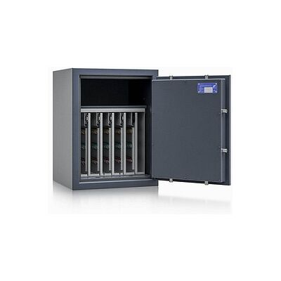 ISS safe4key Schlüsseltresor grau mit 280 Haken, Doppelbartschloss, 50,0 x 42,0 x 65,0 cm, 1 St. ISS safe4key Schlüsseltresor grau mit 280 Haken, Doppelbartschloss, 50,0 x 42,0 x 65,0 cm, 1 St.