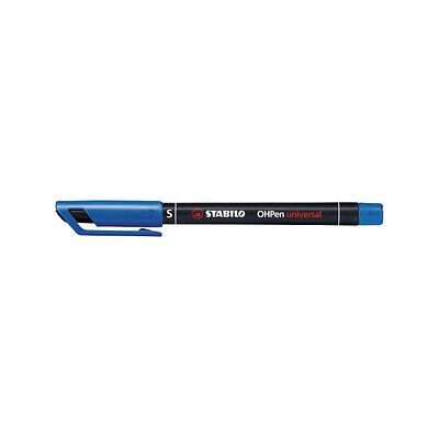 STABILO OHPen universal Folienstifte blau 0,4 mm permanent, 10 St. STABILO OHPen universal Folienstifte blau 0,4 mm permanent, 10 St.