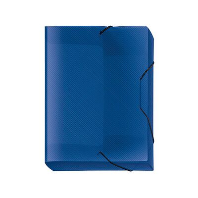 VELOFLEX Heftbox Crystal 3,0 cm transparent blau, 1 St. VELOFLEX Heftbox Crystal 3,0 cm transparent blau, 1 St.
