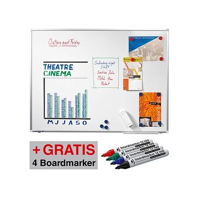 AKTION: Legamaster Whiteboard PREMIUM PLUS 60,0 x 45,0 cm weiß emaillierter Stahl + GRATIS 4 Boardmarker TZ 100 farbsortiert AKTION: Legamaster Whiteboard PREMIUM PLUS 60,0 x 45,0 cm weiß emaillierter Stahl + GRATIS 4 Boardmarker TZ 100 farbsortiert