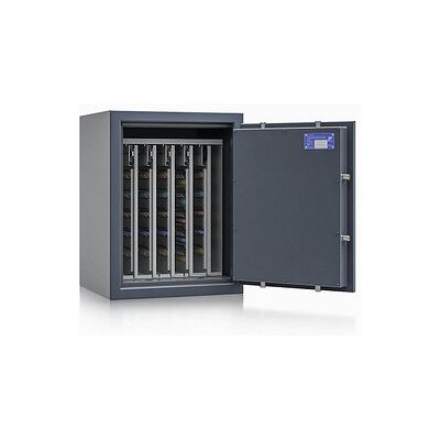 ISS safe4key Schlüsseltresor grau mit 440 Haken, Doppelbartschloss, 50,0 x 42,0 x 65,0 cm, 1 St. ISS safe4key Schlüsseltresor grau mit 440 Haken, Doppelbartschloss, 50,0 x 42,0 x 65,0 cm, 1 St.