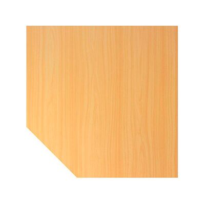 HAMMERBACHER Verbindungsplatte VXBT12 buche, weiß Trapezform 120,0 x 120,0 x 2,5 cm HAMMERBACHER Verbindungsplatte VXBT12 buche, weiß Trapezform 120,0 x 120,0 x 2,5 cm