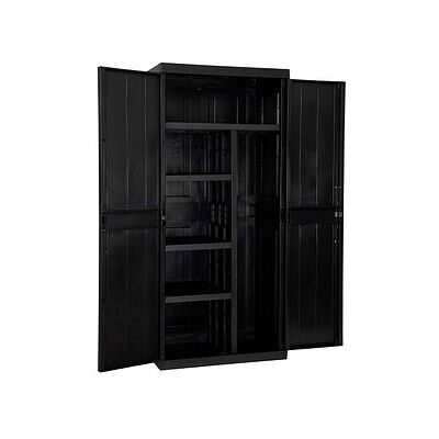 PAPERFLOW Lagerschrank GMEUC2.01 MEGA, GMEUC2.01 schwarz 6 Fachböden 89,0 x 54,0 x 190,0 cm PAPERFLOW Lagerschrank GMEUC2.01 MEGA, GMEUC2.01 schwarz 6 Fachböden 89,0 x 54,0 x 190,0 cm