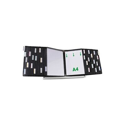 tarifold Sichttafelsystem 434607 DIN A4 schwarz mit 60 St. Sichttafeln, 1 St. tarifold Sichttafelsystem 434607 DIN A4 schwarz mit 60 St. Sichttafeln, 1 St.