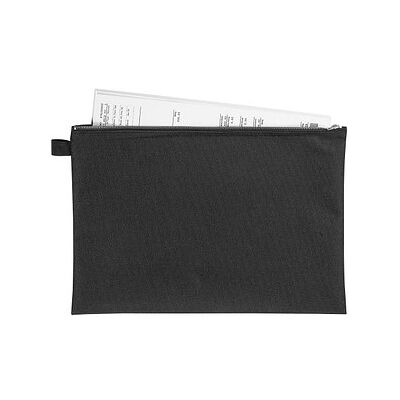 VELOFLEX Reißverschlussbeutel DIN A4 schwarz/silber Textil, 1 St. VELOFLEX Reißverschlussbeutel DIN A4 schwarz/silber Textil, 1 St.