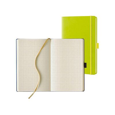 Lediberg Notizbuch Tucson ca. DIN A5 kariert, lemongreen Hardcover 240 Seiten, 1 St. Lediberg Notizbuch Tucson ca. DIN A5 kariert, lemongreen Hardcover 240 Seiten, 1 St.