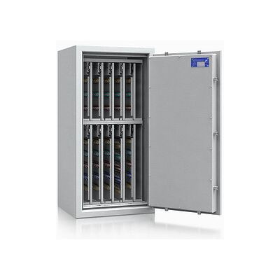 ISS safe4key Schlüsseltresor lichtgrau mit 720 Haken, Doppelbartschloss, 50,0 x 42,0 x 100,0 cm, 1 St. ISS safe4key Schlüsseltresor lichtgrau mit 720 Haken, Doppelbartschloss, 50,0 x 42,0 x 100,0 cm, 1 St.
