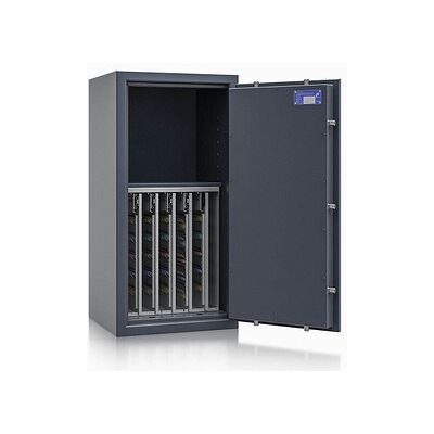 ISS safe4key Schlüsseltresor grau mit 440 Haken, Doppelbartschloss, 50,0 x 42,0 x 100,0 cm, 1 St. ISS safe4key Schlüsseltresor grau mit 440 Haken, Doppelbartschloss, 50,0 x 42,0 x 100,0 cm, 1 St.