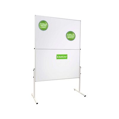 FRANKEN Moderationswand U-Act!Line® klappbar 120,0 x 150,0 cm weiß FRANKEN Moderationswand U-Act!Line® klappbar 120,0 x 150,0 cm weiß