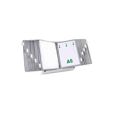 tarifold Sichttafelsystem 435300 DIN A5 grau mit 30 St. Sichttafeln, 1 St. tarifold Sichttafelsystem 435300 DIN A5 grau mit 30 St. Sichttafeln, 1 St.