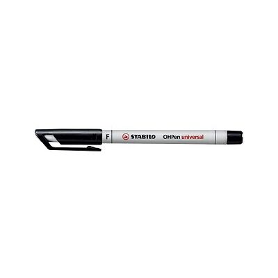 STABILO OHPen universal Folienstifte schwarz 0,7 mm non-permanent, 10 St. STABILO OHPen universal Folienstifte schwarz 0,7 mm non-permanent, 10 St.