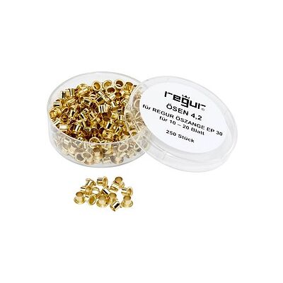 regur® Ösen RÖ-4,2 4,2 mm 4,0 mm, 250 St. regur® Ösen RÖ-4,2 4,2 mm 4,0 mm, 250 St.