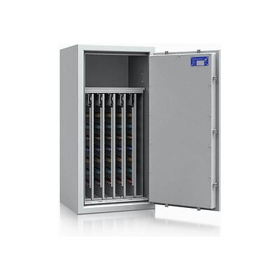 ISS safe4key Schlüsseltresor lichtgrau mit 600 Haken, Doppelbartschloss, 50,0 x 42,0 x 100,0 cm, 1 St. ISS safe4key Schlüsseltresor lichtgrau mit 600 Haken, Doppelbartschloss, 50,0 x 42,0 x 100,0 cm, 1 St.