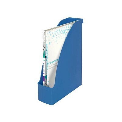LEITZ Stehsammler 24765030 blau Kunststoff, DIN A4, 1 St. LEITZ Stehsammler 24765030 blau Kunststoff, DIN A4, 1 St.
