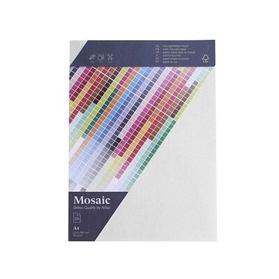 artoz Briefpapier Mosaic weiß DIN A4 90 g/qm 25 Blatt artoz Briefpapier Mosaic weiß DIN A4 90 g/qm 25 Blatt