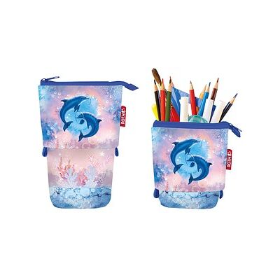ROTH Delfine Blau/Rosa 2-in-1 Federmäppchen ROTH Delfine Blau/Rosa 2-in-1 Federmäppchen