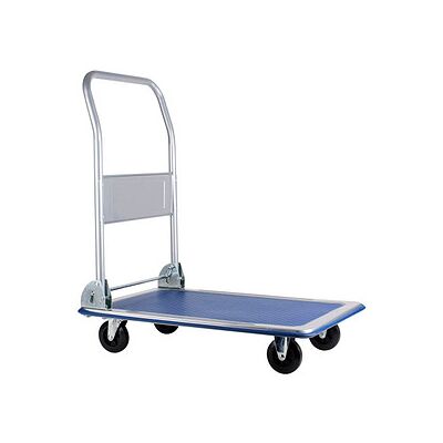 pavo Transportwagen blau 74,0 x 48,0 x 83,0 cm bis 150,0 kg pavo Transportwagen blau 74,0 x 48,0 x 83,0 cm bis 150,0 kg
