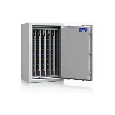 ISS safe4key Schlüsseltresor lichtgrau mit 600 Haken, Doppelbartschloss, 50,0 x 42,0 x 80,0 cm, 1 St. ISS safe4key Schlüsseltresor lichtgrau mit 600 Haken, Doppelbartschloss, 50,0 x 42,0 x 80,0 cm, 1 St.