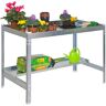 Simonrack Pflanztisch SIMONGARDEN DESK grau 90,0 x 60,0 x 84,0 cm