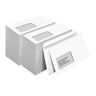 MAILmedia Briefumschläge DIN lang mit Fenster weiß selbstklebend 1.000 St. weiß