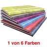 Clairefontaine Notizbuch DIN A4 kariert, farbsortiert Hardcover 192 Seiten farbsortiert