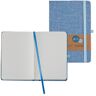 ONLINE® Notizbuch 2nd Life DIN A5 punktraster, jeansblau Hardcover 192 Seiten jeansblau