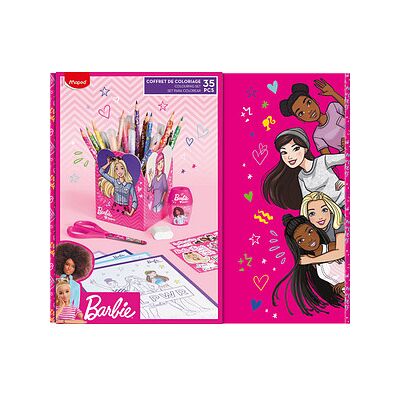 maped Barbie Malset farbsortiert, 1 Set maped Barbie Malset farbsortiert, 1 Set