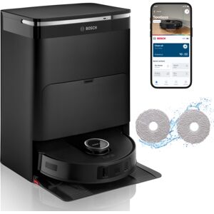 BOSCH Saugroboter mit Wischfunktion Spotless Max BCRDW3B BOSCH Saugroboter mit Wischfunktion Spotless Max BCRDW3B