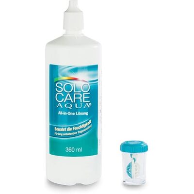 Menicon SOLO-care AQUA 360ml Kontaktlinsenlösung - Kontaktlinsenlösung Menicon SOLO-care AQUA 360ml Kontaktlinsenlösung - Kontaktlinsenlösung