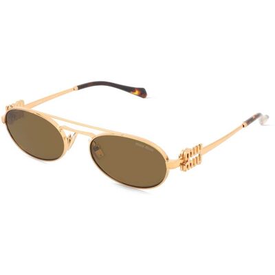 Miu Miu MU54ZS (1er Packung) Gold Miu Miu MU54ZS (1er Packung) Gold