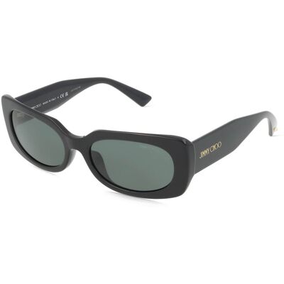 Jimmy Choo JC5029U Unisex Sonnenbrille Schwarz Grau - Damen Jimmy Choo JC5029U Unisex Sonnenbrille Schwarz Grau - Damen