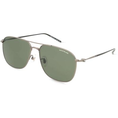 Montblanc MB0417SA (1er Packung) Grau Montblanc MB0417SA (1er Packung) Grau