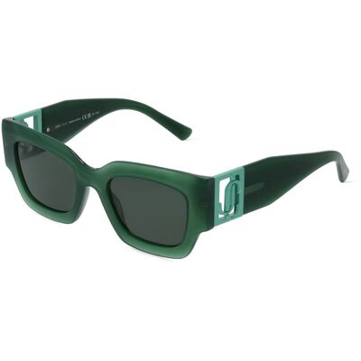Jimmy Choo Nena/S Grüne Rechteckige Sonnenbrille - Sonnenbrillen Jimmy Choo Nena/S Grüne Rechteckige Sonnenbrille - Sonnenbrillen