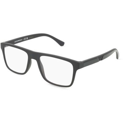 Emporio Armani EA4115 - mit Sonnenclip (1er Packung) Schwarz Emporio Armani EA4115 - mit Sonnenclip (1er Packung) Schwarz