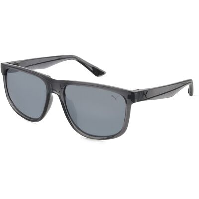 Puma PU0441S 005 Sportsonnenbrille - Quadratisch Grau Puma PU0441S 005 Sportsonnenbrille - Quadratisch Grau