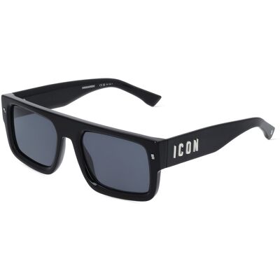 Dsquared2 ICON 0008/S (1er Packung) Schwarz Dsquared2 ICON 0008/S (1er Packung) Schwarz
