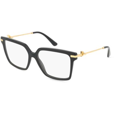 Dolce & Gabbana DG3397 Schwarze quadratische Acetatbrille - Brille Dolce & Gabbana DG3397 Schwarze quadratische Acetatbrille - Brille