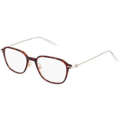 Montblanc MB0207O-002 Quadratische Brille - 52mm Montblanc MB0207O-002 Quadratische Brille - 52mm