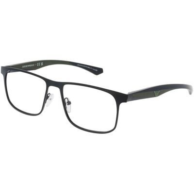 Emporio Armani EA1163 3001 Unisex Metall Quadratische Brille - Brille Emporio Armani EA1163 3001 Unisex Metall Quadratische Brille - Brille