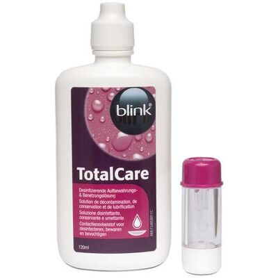 AMO Blink TotalCare Kontaktlinsenlösung - Desinfiziert, Pflegt, 120ml AMO Blink TotalCare Kontaktlinsenlösung - Desinfiziert, Pflegt, 120ml