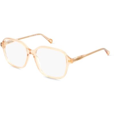 Chloé CH0313O 005 Rosa Quadratische Acetatbrille - Brillen Chloé CH0313O 005 Rosa Quadratische Acetatbrille - Brillen