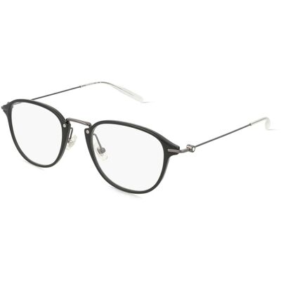 Montblanc MB0155O SNOWCAP (1er Packung) Schwarz Montblanc MB0155O SNOWCAP (1er Packung) Schwarz