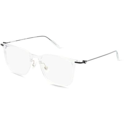 Montblanc MB0354O 003 Brille - Quadratischer Kristallrahmen für Herren Montblanc MB0354O 003 Brille - Quadratischer Kristallrahmen für Herren