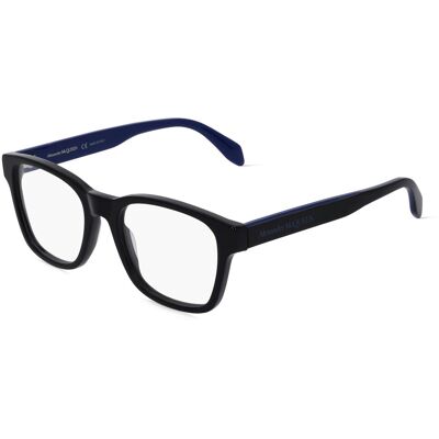 Alexander McQueen AM0356O 004 Schwarze Brille - Brille Alexander McQueen AM0356O 004 Schwarze Brille - Brille