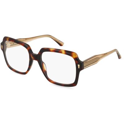 Sandro Quadratische Acetat Brillenrahmen - Vollrand Braun Sandro Quadratische Acetat Brillenrahmen - Vollrand Braun