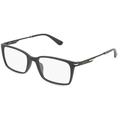 Police VPLL62 0U28 Schwarze Brillenfassung - Eyewear Frames Police VPLL62 0U28 Schwarze Brillenfassung - Eyewear Frames
