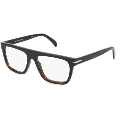 David Beckham Schwarze Horn Rechteckige Brille - Brille David Beckham Schwarze Horn Rechteckige Brille - Brille