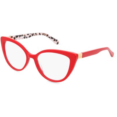 Moschino Love Brillenrahmen - Tiermuster, Katzenauge, Acetat - Damen Moschino Love Brillenrahmen - Tiermuster, Katzenauge, Acetat - Damen